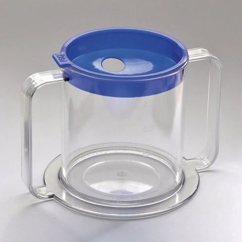 2 Handed Cup for Thick Liquids (3-Pack Replacement Lids)