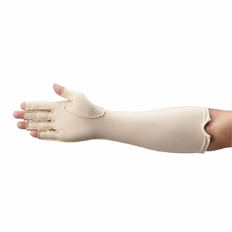 Rolyan Compression Gloves, Forearm Length