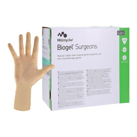 Molnlycke Healthcare -Biogel Surgical Gloves 7 Straw, 4 BX/CA 30470