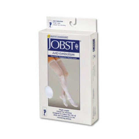 BSN Medical, Inc Jobst Compression Stocking Thigh High Large Unisex 25-29" White - 111458