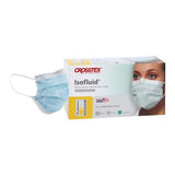 Crosstex International -Isofluid Mask Anti-Fog ASTM Level 1 Turquoise Disposable Not Made From Natural Rubber Latex 50/Box, 40 BX/CA GCITQ