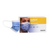 Crosstex International -Isofluid Mask Anti-Fog ASTM Level 1 Sapphire Disposable Not Made From Natural Rubber Latex 50/Box, 40 BX/CA GCISA