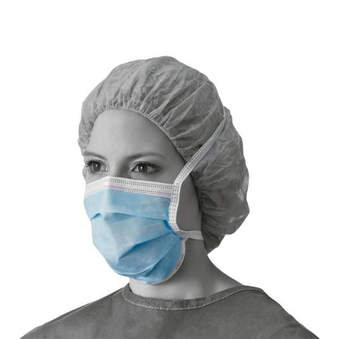 Medline Industries Inc Medlite Tie On Mask Not ASTM Rated Blue 50x6/Ca - NON27402
