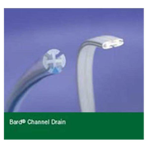 Bard Medical Division Silicone Channel Drain 19Fr Round Tip 3/4 Fluted - 072225