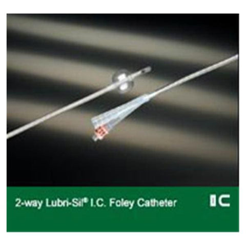 Bard Medical Division Lubri-Sil I.C. 2-Way Foley Catheter Round Tip Silicone 20Fr 5cc - 1758SI20