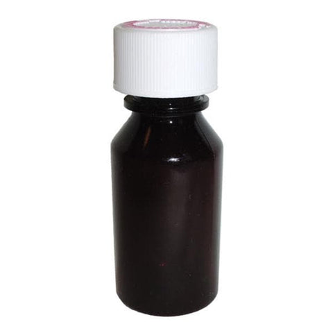 Clarke Container Division Syrup Bottle Plastic 1oz Amber Reusable Non-Sterile 100/Case - 91000