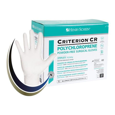 Henry Schein Inc. -Criterion Polychloroprene Surgical Gloves 7 Extended White Not Chemo Tested, 4 BX/CA CR-SG130-7.0
