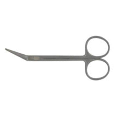 BR Surgical, LLC Stitch Scissors Angled 4-1/2" Stainless Steel Non-Sterile Reusable Ea - WG08-84664