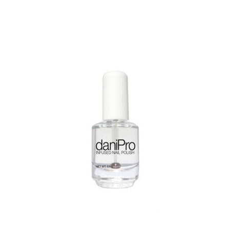 Alde Associates LLC DaniPro Infused Nail Polish Undecylenic Acid Clear Top Peace Each - PEACE
