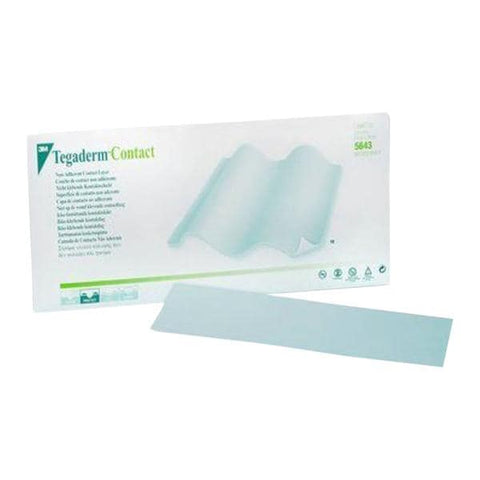 3M Medical Products Tegapore Woven/Nylon Contact Layer Dressing 3x8" Sterile Rectangle NAdhr Trans - 5643
