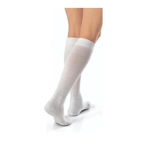 BSN Medical, Inc Jobst forMen Compression Socks Knee High Small Men 6-8 White - 110331