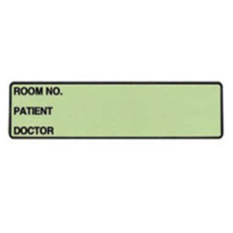 Carstens, Inc Labels ID Wide-Track Lime 5-3/8x1-3/8" 200/Rl 200/Rl - 1655-12