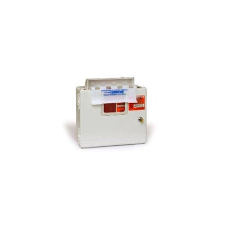 Capsa Solutins, LLC -Sharps Container 5qt Gray 8x8x12" Metal For Capsa Carts With Sample Ladder Mount Each P7048-1K