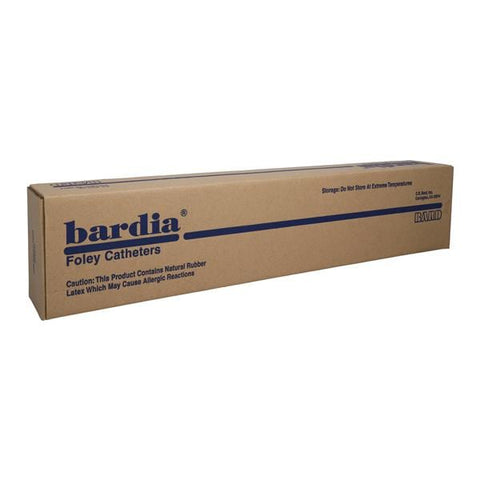 Bard Medical Division Bardia 2-Way Foley Catheter Medium Length Tip Slcn Elstmr Ct 16Fr 30cc - 123616A