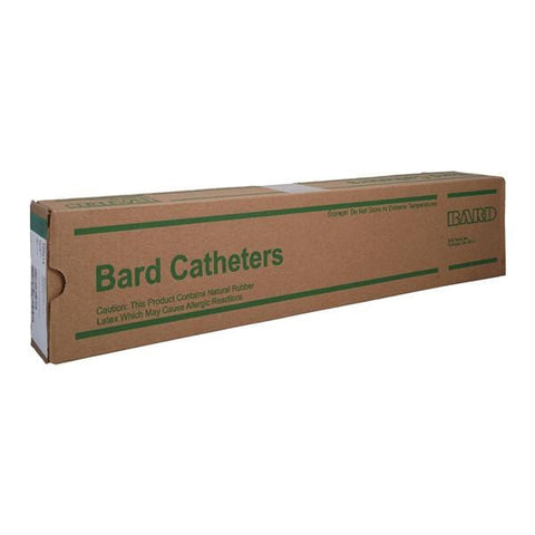Bard Medical Division Catheter Intermittent 14Fr Coude Olive Tip Rubber/Silicone Coated 16" 12/Ca - 120614