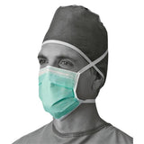 Medline Industries Inc Tie On Mask Not ASTM Rated Anti-Fog Green 300/Ca  - NON27361A