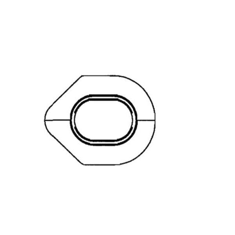 Beaver-Visitec Int Visitec Plastic Eye Bandage Sterile Oval Universal - 8590300