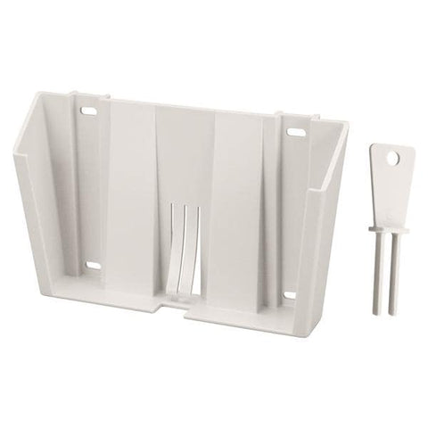 Bemis Healthcare, Inc -Sentinel Sharps Bracket Gray 10x11x5-1/4" Locking Metal For 175/2gal Containers With Key Non-Sterile Wall Mount 10/Case 445 020