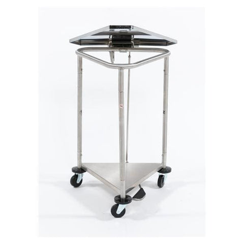 Blickman Industries Hamper Linen Stainless Steel 22x32-1/4x22-3/4" Silver Ea - 096230100P