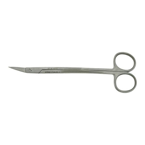BR Surgical, LLC Dean Tonsil Scissors Angled 6-3/4" Stainless Steel Non-Sterile Reusable Ea - BR08-42717