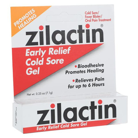 Blairex Laboratories Zilactin Medicated Gel 0.25oz .25oz/Tb - 1484377