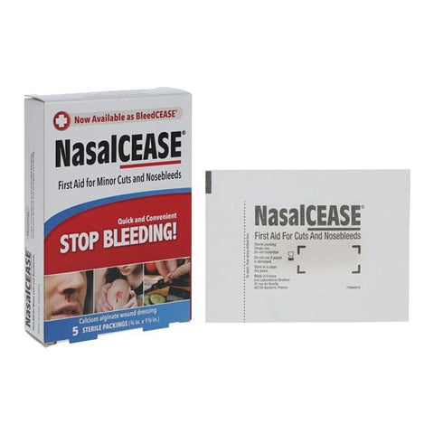 Catalina Health Care-Mendon NY Nasalcease Nosebleed Kit First Aid 5/Box - 3723038