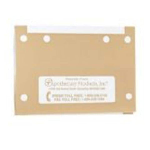 Apothecary Products Folder Prescription File Red 100/Pk 100/Package - 53018