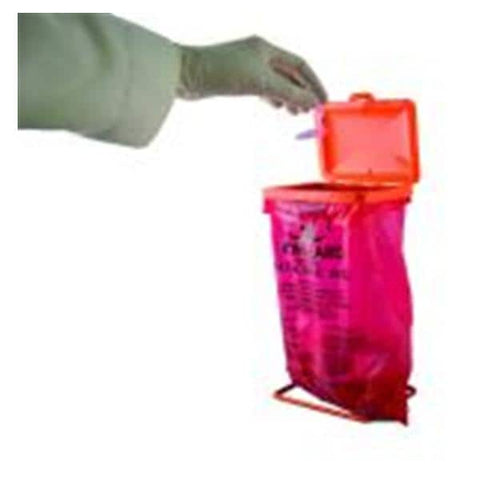 Bel-Art Products Cover f/ Biohazard Bag Polypropylene Rectangular Each - 131930102