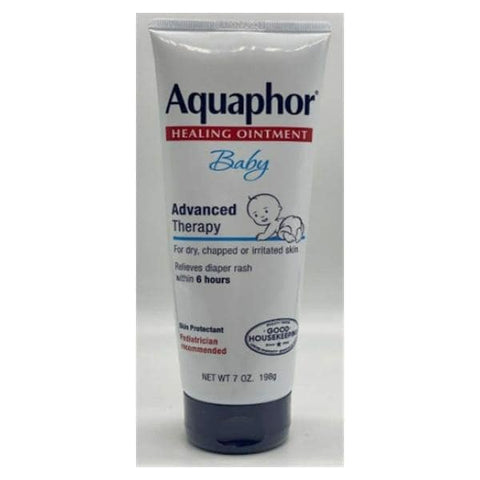 Beiersdorf Inc Aquaphor Healing Ointment Petrolatum Bby Disposable FrgrncFr Unsx 7oz 12/Case - 072140019464