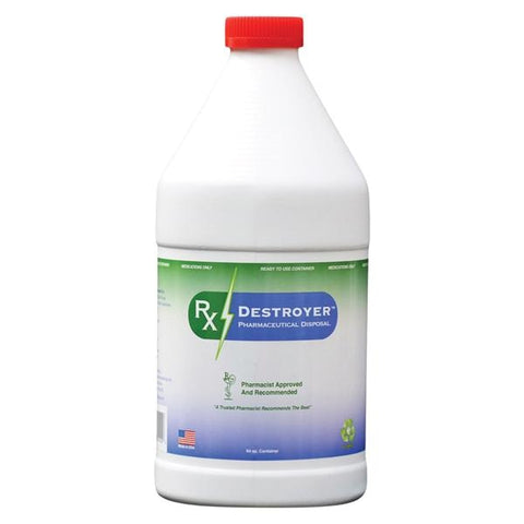 C2R Global Manufacturing Inc Rx Destroyer Pharmaceutical Disposal 64oz Ea, 4 EACH/CASE - RX64