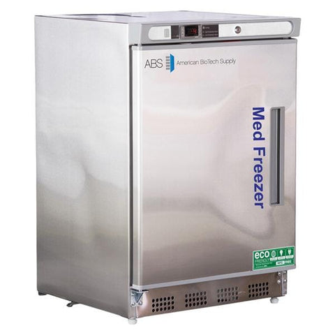 American BioTech Supply(ABS) Premier Laboratory Freezer 4.2 Cu Ft Solid Door -15 to -25C Each - PH-ABT-HC-UCBI-0420SS-LH