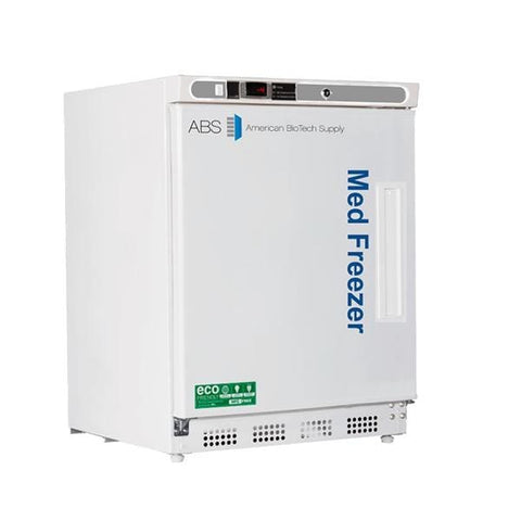 American BioTech Supply(ABS) Premier Laboratory Freezer 4.2 Cu Ft Solid Door -15 to -25C Each - ABT-HC-UCBI-0420-LH