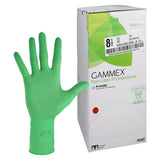 Ansell Healthcare Products GAMMEX Non-Latex PI Underglove Polyisoprene Surgical Gloves 8.5 Standard Green, 4 BX/CA - 20687285