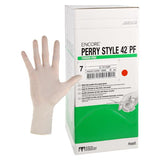Ansell Healthcare Products ENCORE Perry Style 42 PF Surgical Gloves 7 Standard Natural, 4 BX/CA - 5711103PF