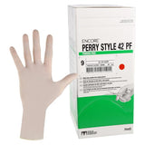 Ansell Healthcare Products ENCORE Perry Style 42 PF Surgical Gloves 9 Standard Natural, 4 BX/CA - 5711107PF