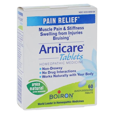 Boiron Usa Arnicare Pain Relief Tablets Quick Dissolving 60/Box - 4898441
