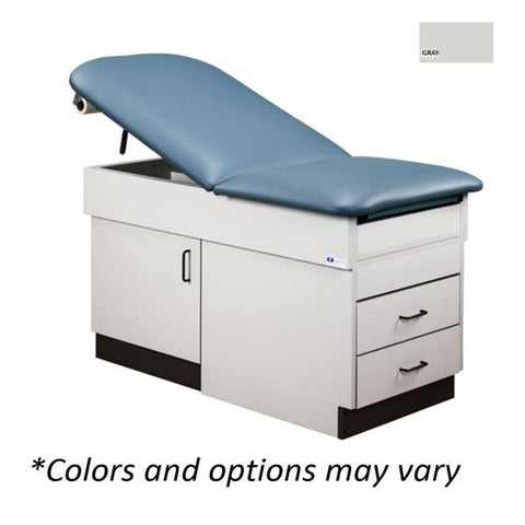 Clinton Industries, Inc. -8834 Series Treatment Table Gray 400lb Capacity 8834-1GR-2GR
