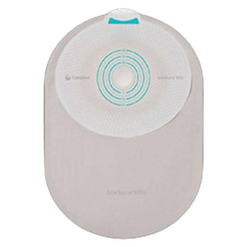 Coloplast 1-9/16x2-1/8" Ostomy Pouch Gray - 10885