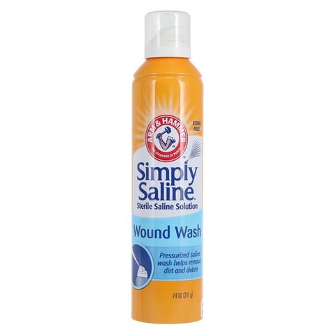 Armkel (Church & Dwight) Simply Saline Wound Wash 7.4oz/Can, 12 CN/CA - 08552