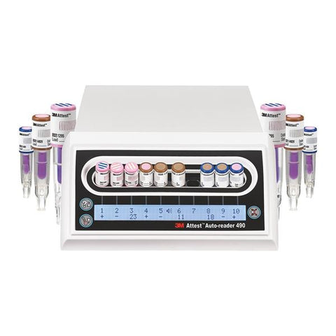 3M Medical Products 3M™ Attest Biological Monitor With 10 Vial Capacity / Super Rapid Readout / Intelligent Display Each - 490