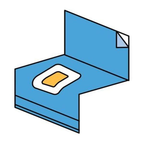 3M Medical Products Steri-Drape 77x115" Sterile Cesarean Drape - 6697CA