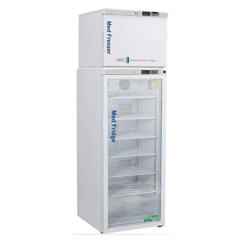 American BioTech Supply(ABS) Premier Pharmacy/Vaccine Refrigerator/Freezer 12cf Gls Dr 2 to 8/-15 to -25C Each - PH-ABT-HC-RFC12GA