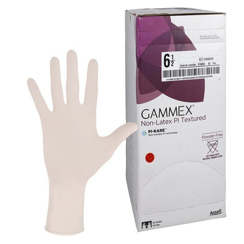 Ansell Healthcare Products LLC -Gammex Polyisoprene Surgical Gloves 6.5 White Chemo Approved, 4 BX/CA 20688265