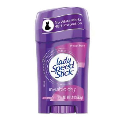 Colgate Palmolive Lady Speed Stick Deodorant 1.4oz Shower Fresh Invisible Dry Ea, 12 Each/Case - 22200096299