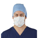 O & M Halyard  Surgical Mask ASTM Level 3 Anti-Fog Orange 50/Bx, 6 BX/CA — 48208