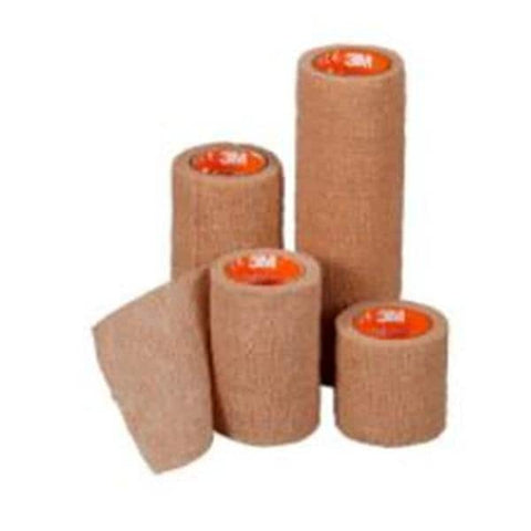 3M Medical Products -Coban Wrap Elastic 2"x5' Beige/Tan 36/Case 2082-1X