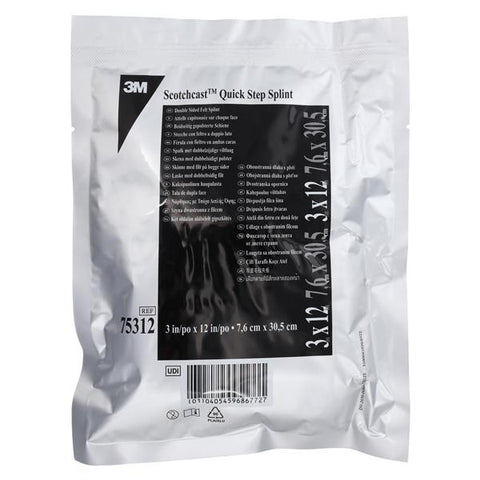 3M Medical Products -Scotchcast Quick Step Casting Splint 12x3" 75312