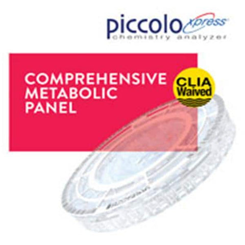 Abaxis, Inc Piccolo Xpress Comprehensive Metabolic Panel Reagent Disc CLIA Waived 10/Box - 07P0208