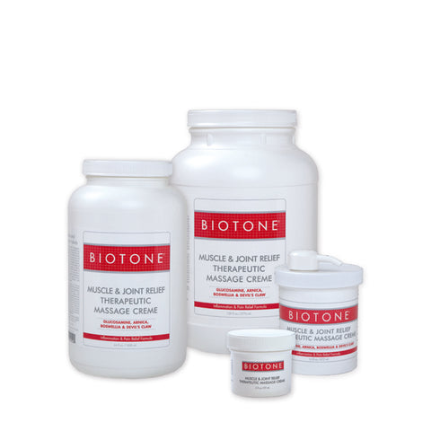 Biotone® Muscle and Joint Therapeutic Massage Creme™ ( Volume - 16 oz (473 ml)