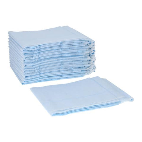 Busse Hospital Disposable 18x26" Non-Sterile Exam Drape 3" Fenestrated - 694